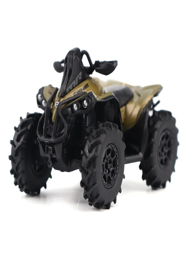 Diecast Masters BRP Bombardier Models 1:32 Scale Diecast Replica Can-Am Renegade X mr 1000R, Liquid Titanium & Magma Red | Item 60010 - Image 2